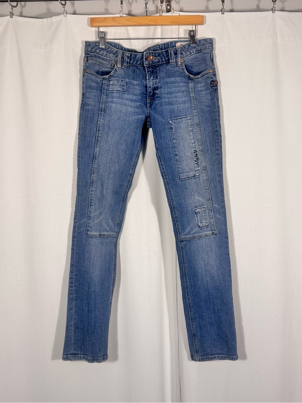 Billabong 2000s Y2K Paneled Skinny Jeans